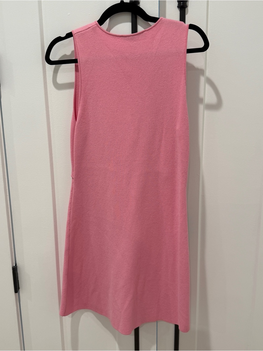 ZARA - cut out knit mini dress - pink - sz M - Picture 3 of 4